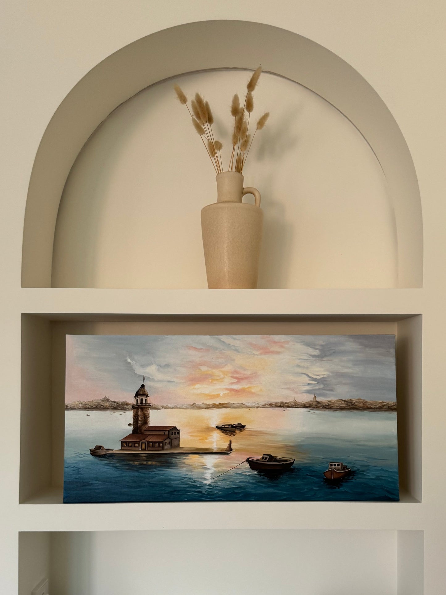 Zonsondergang in Üsküdar
